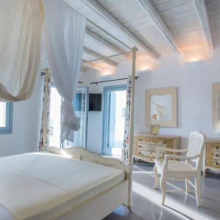 Luxury Paros De Luxe 4 Bedrooms Sea View & Sea Access Villa *